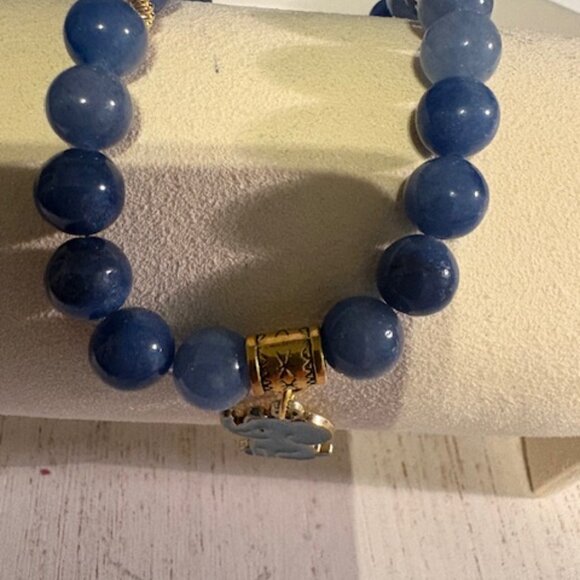 Blue Elephant Harmony Bracelet - Picture 3 of 6